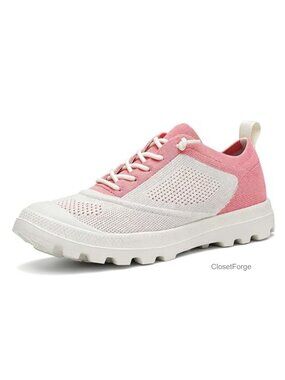 Mesh Sneakers Walking Shoes Lace-Up EVA Sole